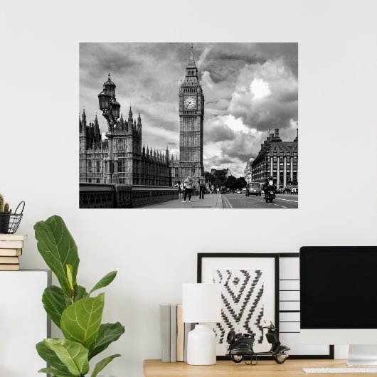 Londen Poster (Thuiskantoor)