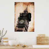 londen poster (Keuken)