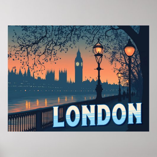 Londen Poster (Voorkant)