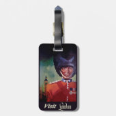 Londen Poster Bagagelabel (Achterkant verticaal)