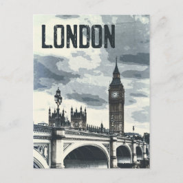  Londen poster Briefkaart