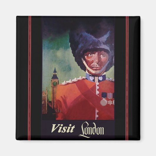 Londen Poster Magnet (Voorkant)