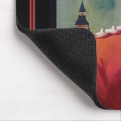 Londen Poster Mousepad Muismat (Hoek)
