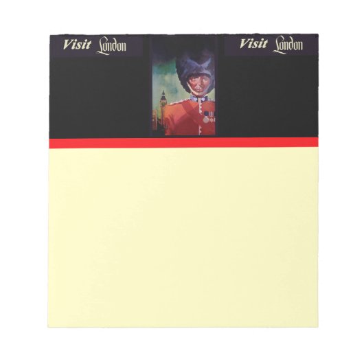 Londen Poster Notitieblok (Voorkant)