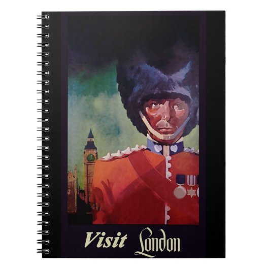 Londen Poster Notitieboek (Voorkant)