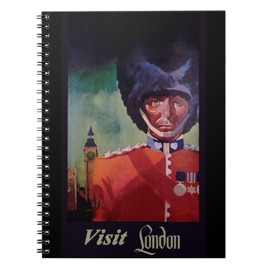 Londen Poster Notitieboek (Voorkant)