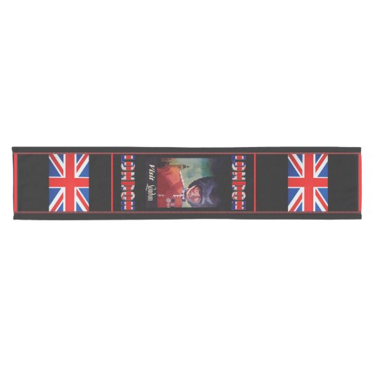 Londen Poster Tafel Runner Korte Tafelloper (Horizontaal)