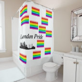 Londen Pride Shower Curtain Douchegordijn (In situ)