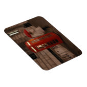 Londen - Rainy Day Phone Box - Umbrella Magnet Magneet (Rechterzijde)