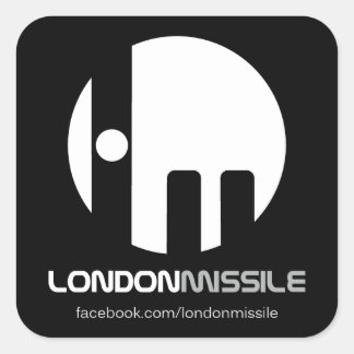 Londen raket Sticker