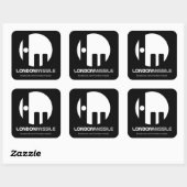 Londen raket Sticker (Vel)