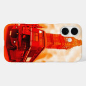 Londen Red Bus Big Ben Case-Mate iPhone Case (Achterkant (horizontaal))
