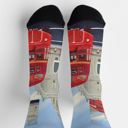 Londen Red Bus sokken (Top)