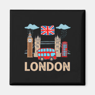 Londen Reis 2026 Familie Reünie Verenigd Koninkrij Magneet