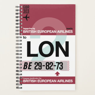 Londen - Reisplanner 2026 Planner