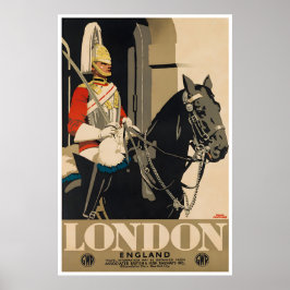 Londen Reisposter Engeland Kunst Toerisme Adverten Poster