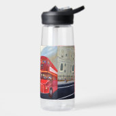 Londen Rode Bus Waterfles (Links)