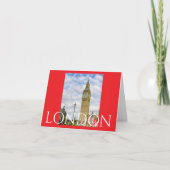 Londen roept bedankkaart (Voorkant)