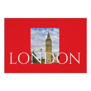 Londen roept perfect poster