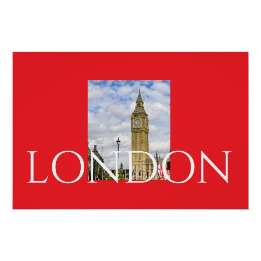 Londen roept perfect poster (Voorkant)