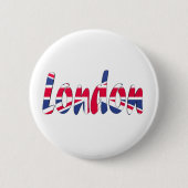 Londen Ronde Button 5,7 Cm (Voorkant)