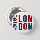 Londen Ronde Button 5,7 Cm (Voorkant /achterkant)