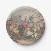 Londen - Ronde papieren Borden