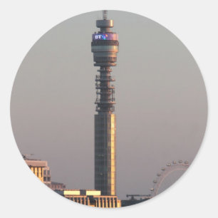 Londen Ronde Sticker