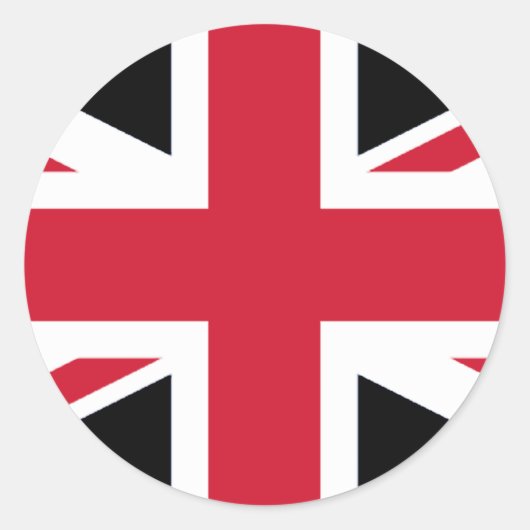 Londen Ronde Sticker (Voorkant)