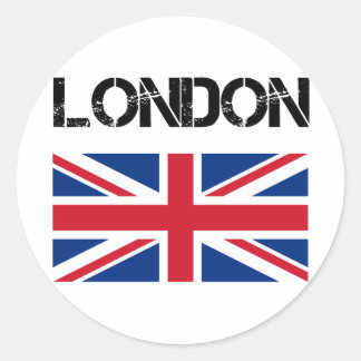 Londen Ronde Sticker