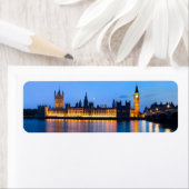 Londen 's nachts etiket (Insitu)