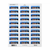 Londen 's nachts etiket (Full Sheet)