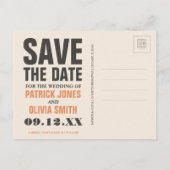 Londen | Save the date Aankondigingskaart (Achterkant)