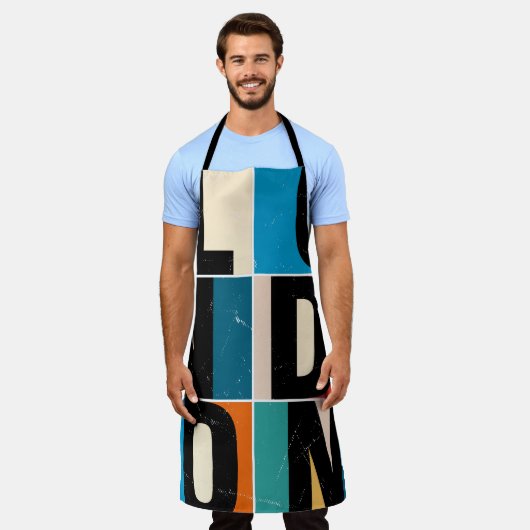 Londen Schort (Gedragen)