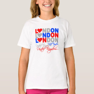 Londen-shirt - kies stijl en kleur t-shirt