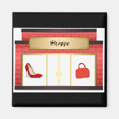 Londen Shopping Theme Magnet (Voorkant)