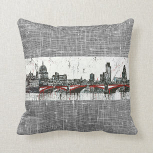 Londen Sierkussen 16 x 16 inch