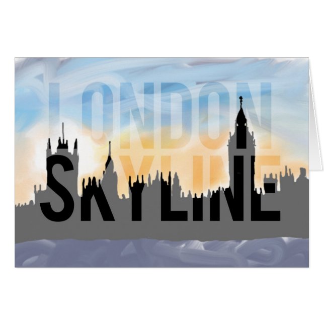 LONDEN silhouet (Voorkant Horizontaal)