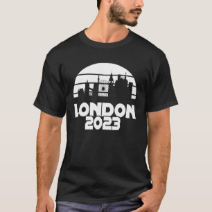 Londen Silhouet mooie Stad Londen 2023 T-shirt