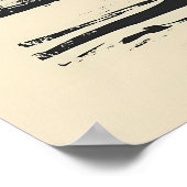 Londen Silhouetten - Tower Bridge Reflections Poster (Hoek)