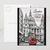 Londen, Sint-Paul's Cathedraal Briefkaart Keepomwi (Voorkant / Achterkant)