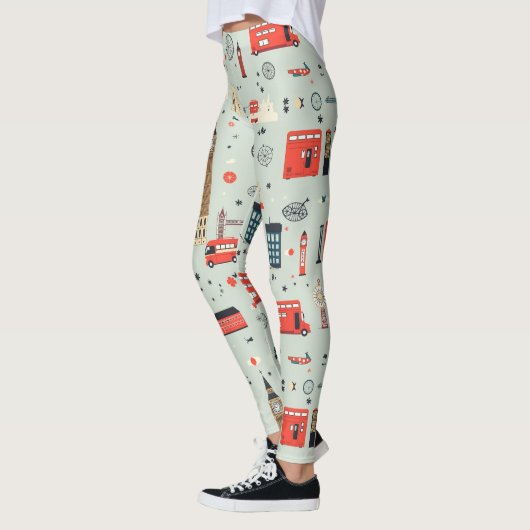 Londen Skyline Adventure Leggings (Links)