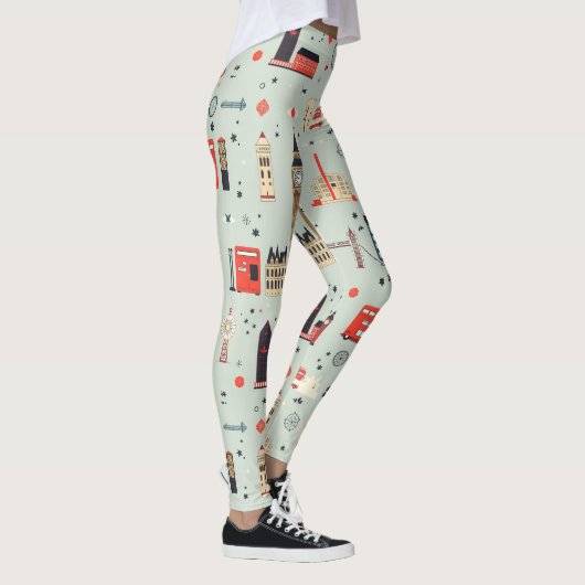 Londen Skyline Adventure Leggings (Rechts)