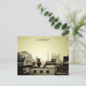 Londen - Skyline Feestdagenkaart (Staand voorkant)