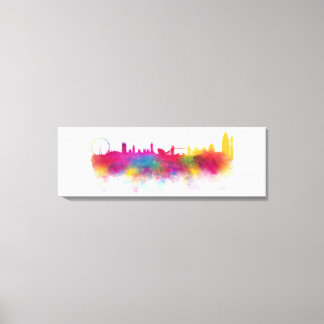 Londen Skyline Moderne aquarel Canvas Print