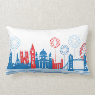 Londen Skyline Pillow Kussen