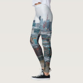 Londen Skyline: St. Paul's Aerial Uitzicht Leggings (Links)