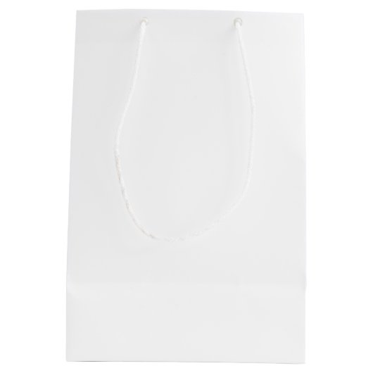 Londen Skyline Union Jack Flag Medium Gift Bag Medium Cadeauzakje (Achterkant)