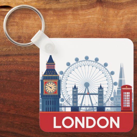 Londen Sleutelhanger (Voorkant)