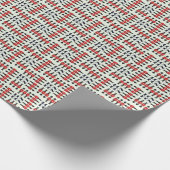 Londen, soldaten, naadloos patroon cadeaupapier (Hoek)